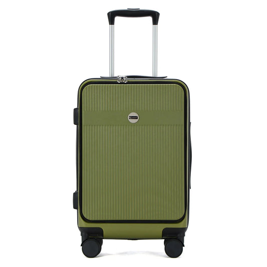 HKM-289491 Lightweight 20-inch ABS and PC Hard Shell Trolley Suitcase for Travel
