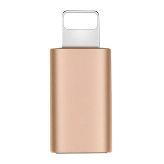 HKM-290131 Aluminum Alloy Adapter Charging Data Line - 0.2M Length, Single Head, Compatible with Apple Devices