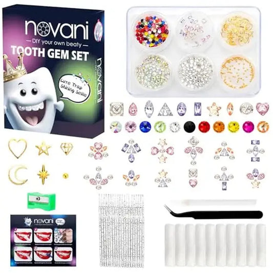 HKM-292883 Fashionable Tooth Gems for Dental Decoration - Crystal Teeth Jewelry Ornaments