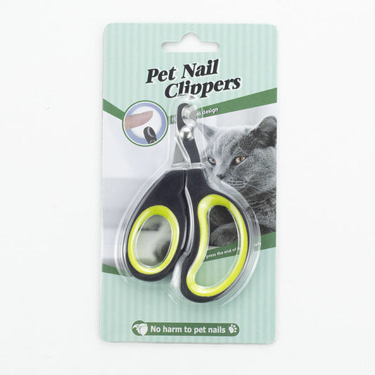HKM-2936637 Nail Scissors for Cats and Dogs - Compact Pet Nail Clippers in Assorted Colors