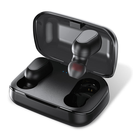 HKM-294035 Mini Bluetooth Wireless Earbuds F22 with IPX5 Waterproof Rating and Built-in Microphone