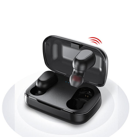 HKM-294035 Mini Bluetooth Wireless Earbuds F22 with IPX5 Waterproof Rating and Built-in Microphone