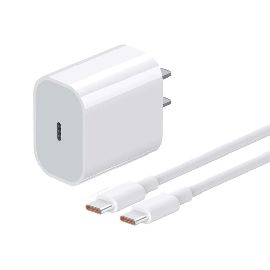 HKM-305299 USB-C to USB-C Cable, PD 60W, 1M, 4-Wire, PVC, Data Transfer 480 Mbps, White