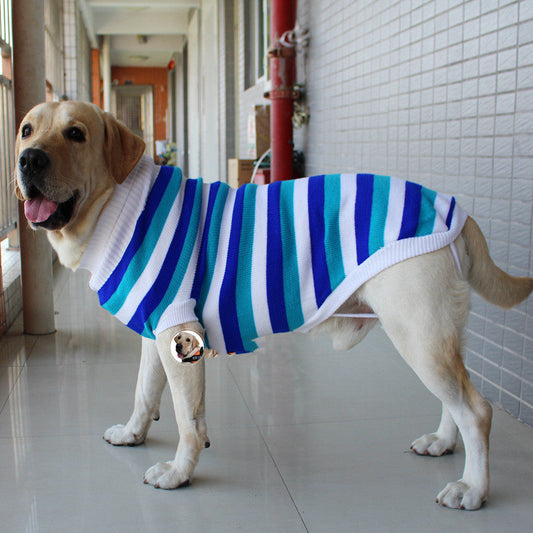HKM-313235 Cozy Cotton Dog Sweater for Autumn and Winter - Multiple Sizes and Colors Available