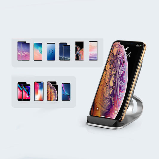 HKM-314835 Vertical Wireless Fast Charger with Type-C Interface – Compatible with Most Mobile Phones - Multiple Color Options Available