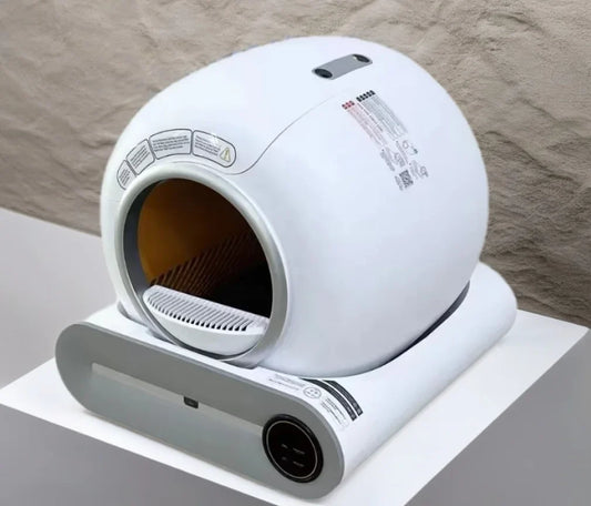 HKM-316563 Automatic Self-Cleaning Cat Litter Box with Large 65L Capacity and Odor Control Features