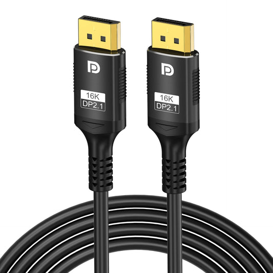 HKM-322259 16K DisplayPort 2.1 Male to Male Cable - 1m, 2m, 3m Options Available