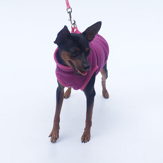 HKM-3253181 Cozy Polar Fleece Dog Clothing in Multiple Colors and Sizes