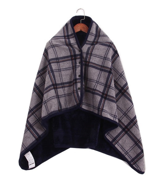 HKM-325907 Luxe Polar Fleece Lamb Velvet Blanket for Autumn and Winter Comfort