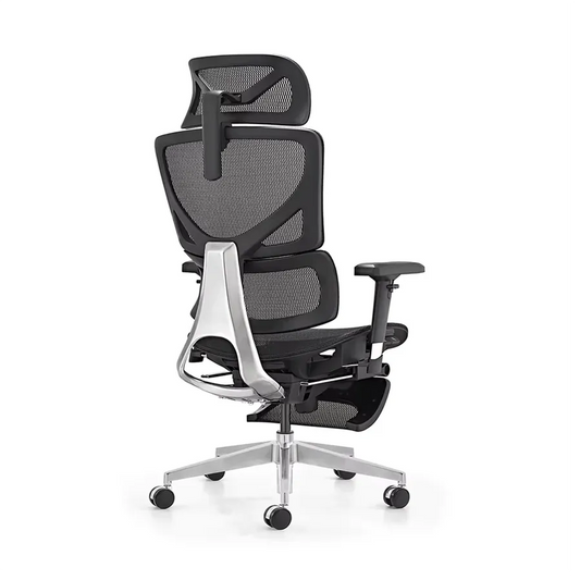 HKM-326931 Ergonomic High Back Mesh Office Chair with Adjustable Footrest and 3D Armrests