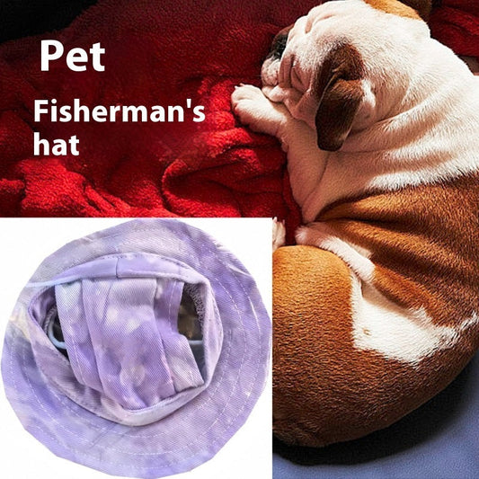 HKM-3271101 Breathable Denim Bucket Hat for Dogs and Cats - Available in Multiple Colors and Sizes