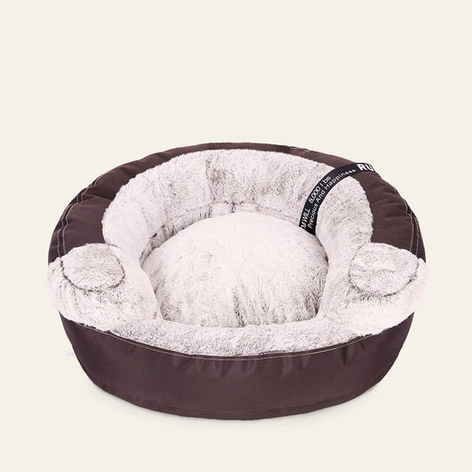 HKM-3281853 Cozy Deep Sleep Bed for Small to Medium Dogs - S: 50x50x20 cm, M: 70x70x25 cm