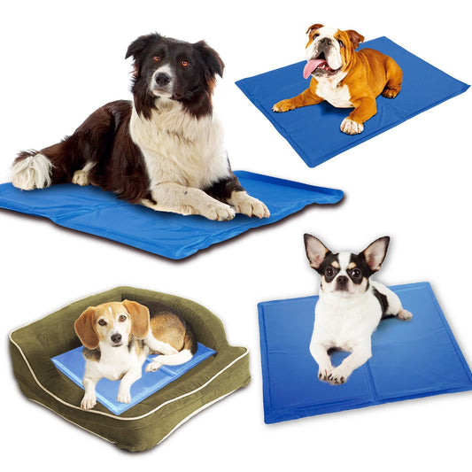 HKM-3289405 Cooling Pet Mat for Dogs and Cats - Pressure-Activated Ice Pad for Joint Comfort and Summer Relief