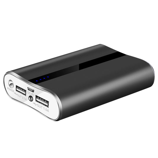 HKM-335763 12000mAh Portable Power Bank with Dual USB 3.1A Output, Ultra-Compact Fast Charging External Battery Pack