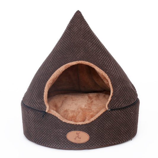 HKM-337683 Cat Nest Litter Yurt - Cozy Shelter for Cats, Available in Multiple Sizes