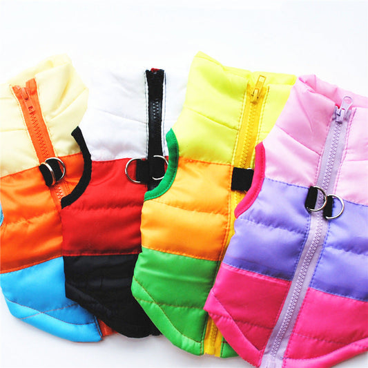 HKM-3413437 Casual Cotton Clothes for Pets in Multiple Colors and Sizes
