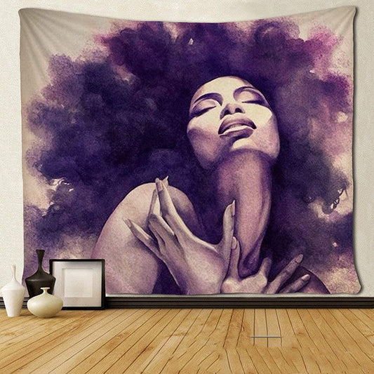 HKM-341459 Elegant Polyester Fiber Rectangle Tapestry in Multiple Sizes and Colors for Home Decor