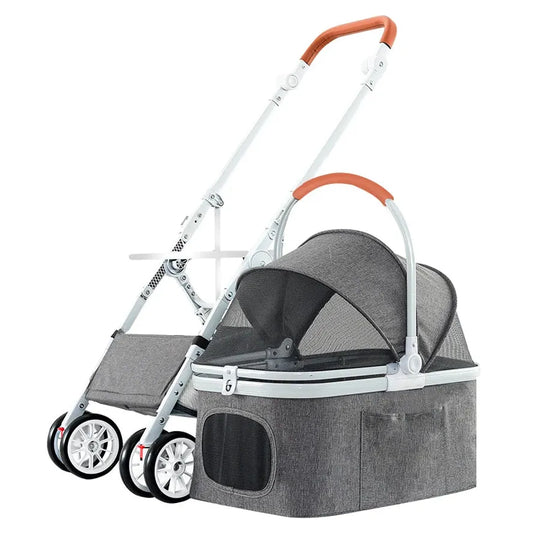 HKM-342803 Detachable Large Dog Pet Stroller for Comfortable Travel