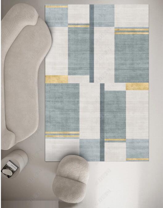 HKM-345811 Modern Geometric Moroccan Bedside Blanket in Various Sizes and Colors