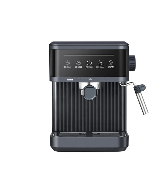 HKM-346323 Compact One-Piece Steam Cappuccino Maker for Home and Office Use