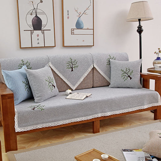 HKM-346643 Modern Minimalist Cotton Linen Cushion Sofa Cover in Various Sizes and Colors