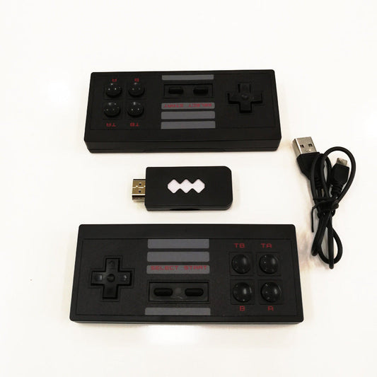 HKM-349523 Wireless 8-Bit Classic Game Console with Two Controllers and 568 Built-in Games