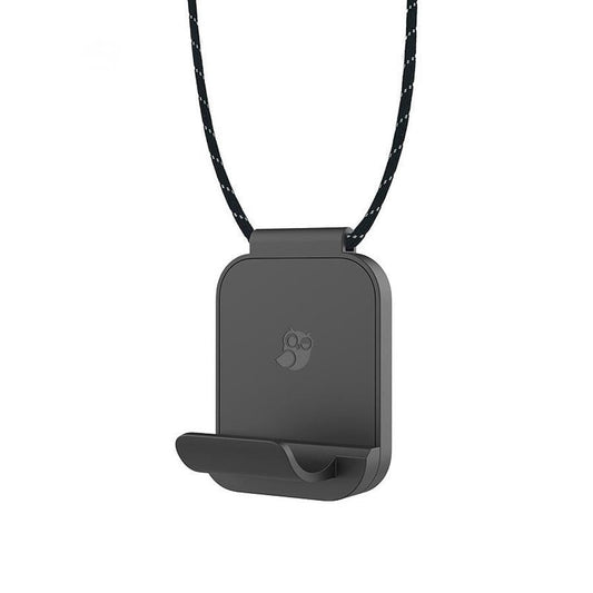 HKM-349907 Magnetic Lanyard for Sports Cameras - Durable Plastic Construction, Black