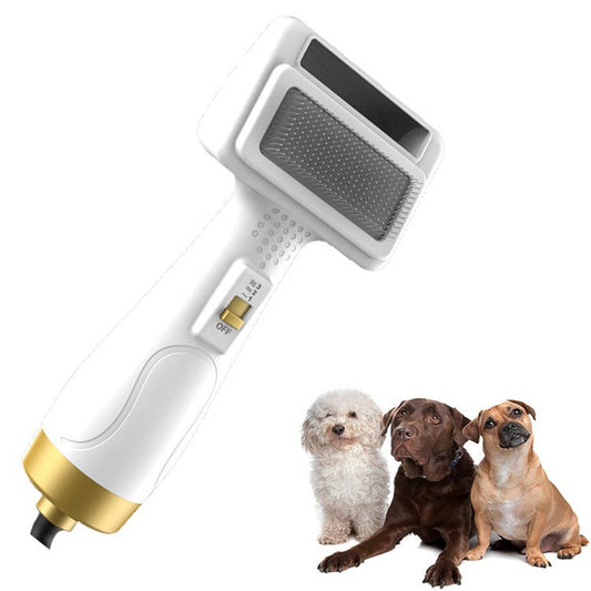 HKM-3512765 Pet Hair Dryer with ABS Material and 360¡ã Rotating Power Cord, 380W, White