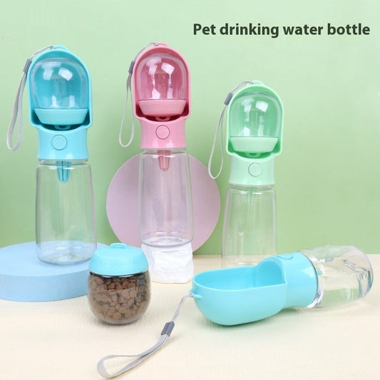 HKM-3540029 Portable Dog Water Bottle & Grain Storage Tank - Eco-Friendly Plastic, Multiple Sizes Available