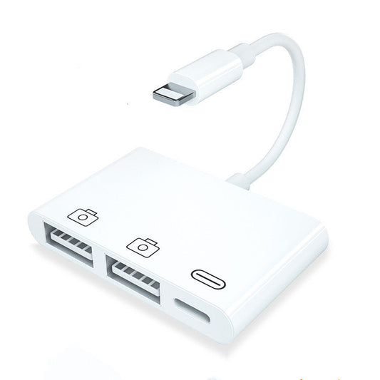 HKM-358483 USB Adapter for iOS Devices - Supports Photo & Video Transfer from Digital Cameras