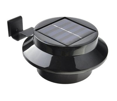 HKM-358611 Solar-Powered 3-LED Wall Light for Corridors and Outdoor Spaces
