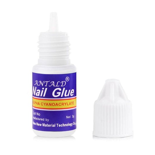 HKM-359571 Nail Glue for Jewelry Adhesion – 3g Organic Solution with Brush Applicator