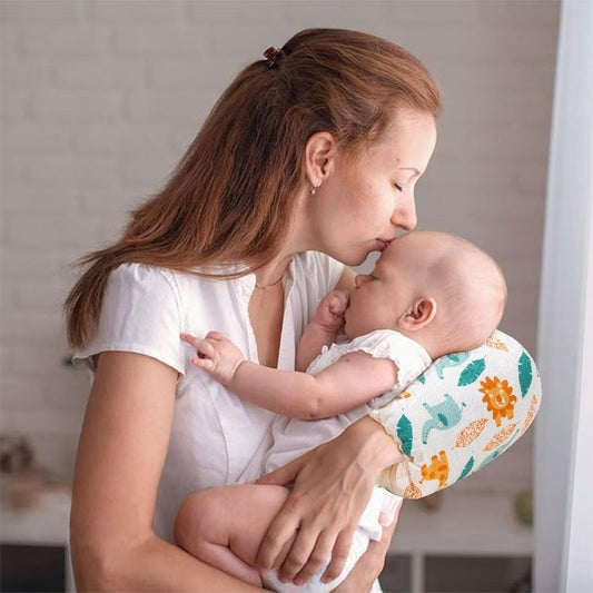 HKM-363667 Soft Cotton Nursing Pillow for Newborns in Various Colors
