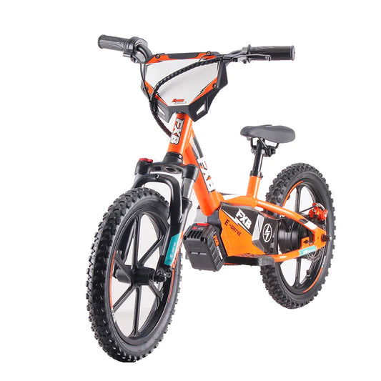 HKM-365267 16-Inch 250W Electric Balance Bike for Kids - No Pedals, Steel Fork, Aluminum Frame, CE Certified