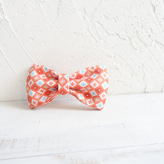 HKM-365523 Adjustable Dog Bow Tie Ring Jewelry - Polyester, Sizes XS to XL