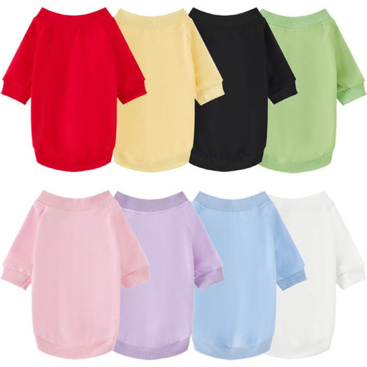 HKM-369363 Cozy Cotton Pullover Sweater for Dogs - Available in Multiple Colors and Sizes