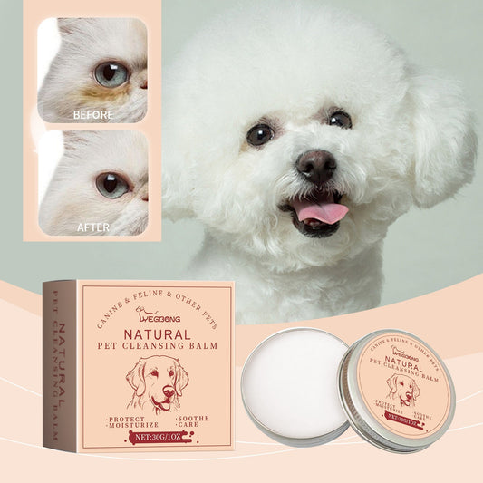 HKM-3699901 Pet Tears Cleaning Cream - Gentle Formula for Effective Tear Stain Removal, 30g