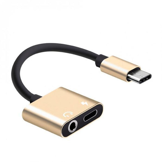 HKM-373139 TYPE-C to 3.5mm Adapter Cable – Compatible with Type-C Devices, Available in Multiple Colors