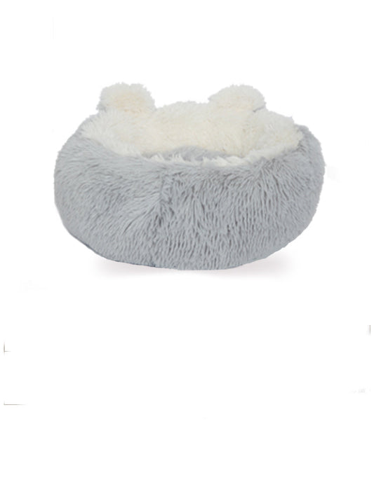 HKM-3790653 Cozy All-Season Pet Nest for Dogs and Cats - Removable, Washable, Deep Sleep Design