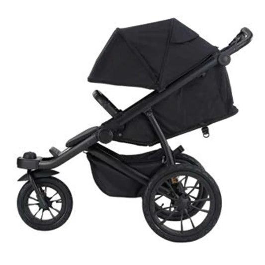 HKM-380691 Brightbebe Jogging Stroller with Dual Suspension and Air-Filled Tires for Smooth Rides