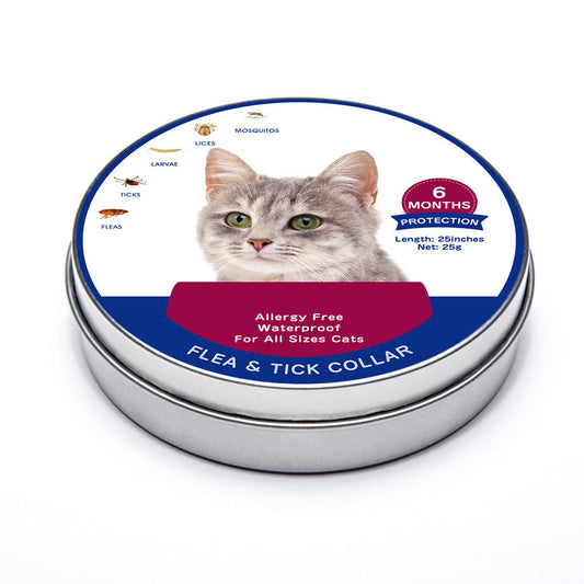 HKM-3809853 Insect Repellent Flea and Tick Collar for Pets - 13 Inch Length