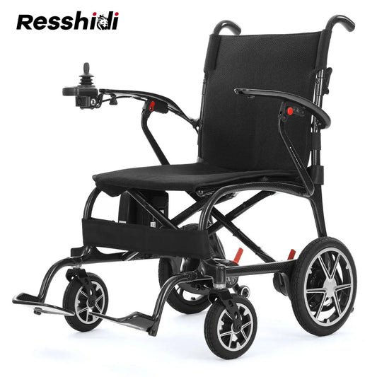 HKM-382675 Lightweight Carbon Fiber Electric Wheelchair for Adults - 140kg Load Capacity, Travel-Friendly Design, 3-Year Warranty