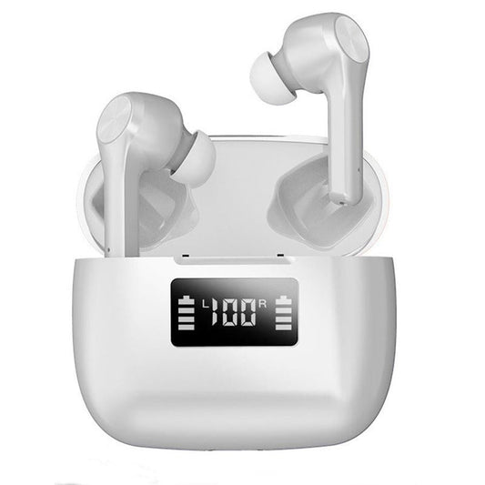 HKM-393491 Wireless Touch-Control Noise-Canceling Stereo Earbuds with Multi-Point Connection and Voice Control
