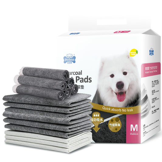 HKM-3983293 Bamboo Charcoal Absorbent Dog Urine Pads in Various Sizes