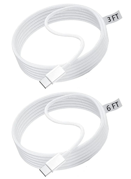 HKM-400979 Apple-Compatible Fast Charger Set with 6ft USB-C to Lightning Cable, Dual 20W Wall Adapter for Efficient Charging