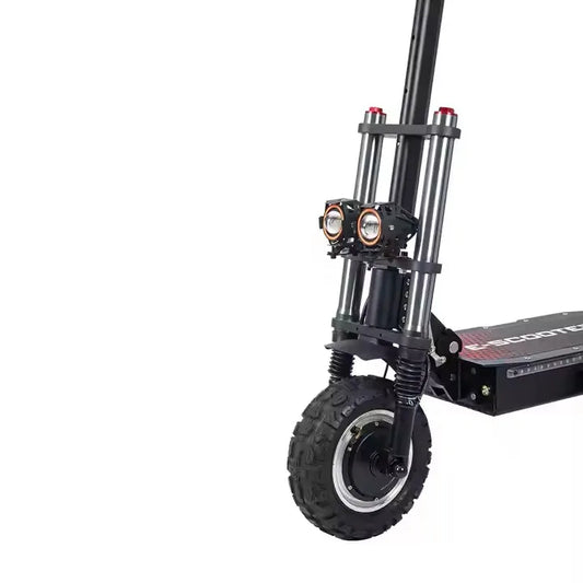 HKM-403091 Foldable Off-Road Electric Scooter with 60V Battery, 11-Inch Tires, 200kg Load Capacity, 90-100KM Range, 80-85KM/H Speed