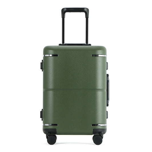 HKM-404755 Aluminium Frame Carry-On Trolley Suitcase for Travel, 2025 New Design