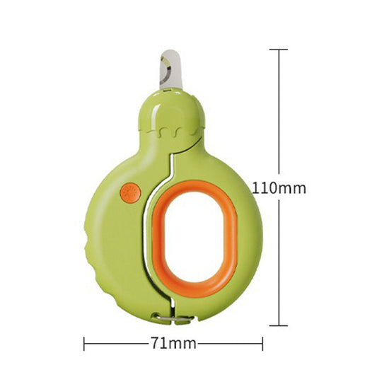 HKM-4092733 LED Light Pet Nail Clippers for Cats and Dogs with Ergonomic Non-Slip Handle