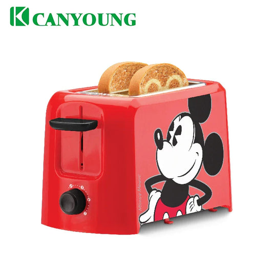 HKM-419923 2-Slice Toaster with Wide Slot and Hinged Crumb Tray