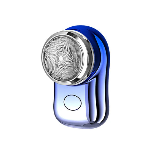 HKM-422803 Compact Waterproof Mini Electric Razor for Travel - Rechargeable Pocket Shaver